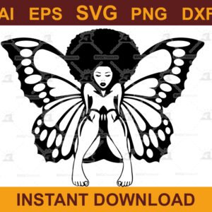 Black Woman SVG - Black Girl Magic