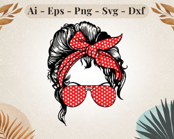 messy-bun-halloween-boo-svg