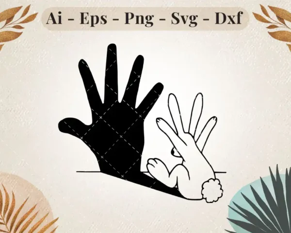 rabbit-talk-to-hand-shadow-silhouette