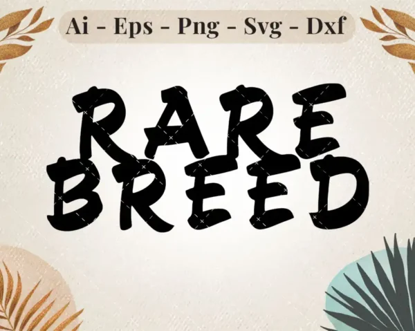 rare-breed-typography-design