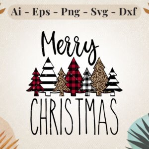 plaid-leopard-christmas-trees-svg