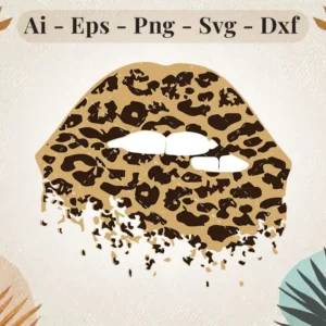 leopard-print-dripping-lips