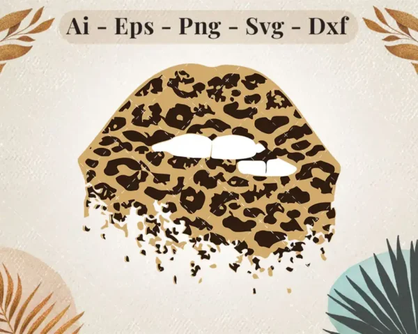 leopard-print-dripping-lips