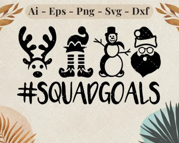 squad-goals-christmas-svg