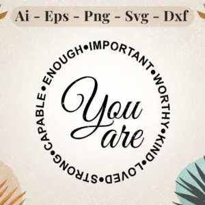 you-are-enough-svg