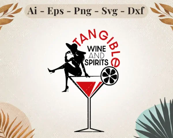 Tangible Wine & Spirit Logo Design