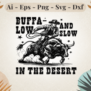 Buffa-Low and Slow in the Desert SVG
